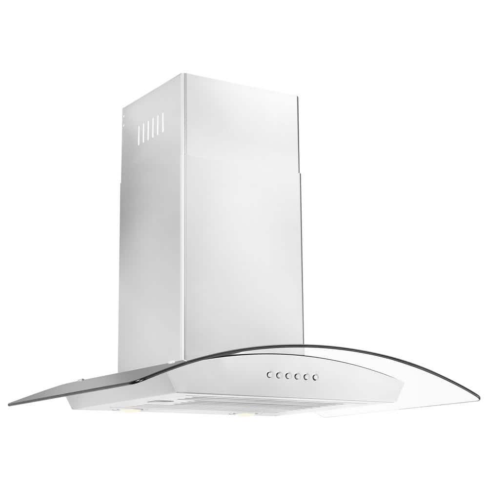 ZLINE Kitchen and Bath ZLINE 30  Alpine Series Convertible Wall Mount Range Hood in Stainless Steel