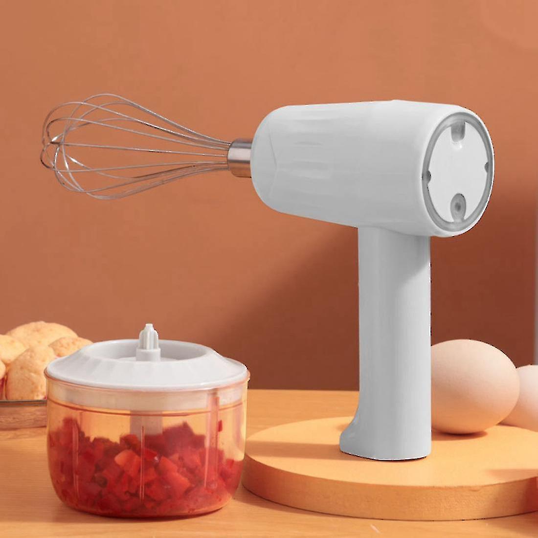 Wireless Mini Mixer Electric Food Blender Handheld Mixer Egg Beater Automatic Cream Food Cake Bakin