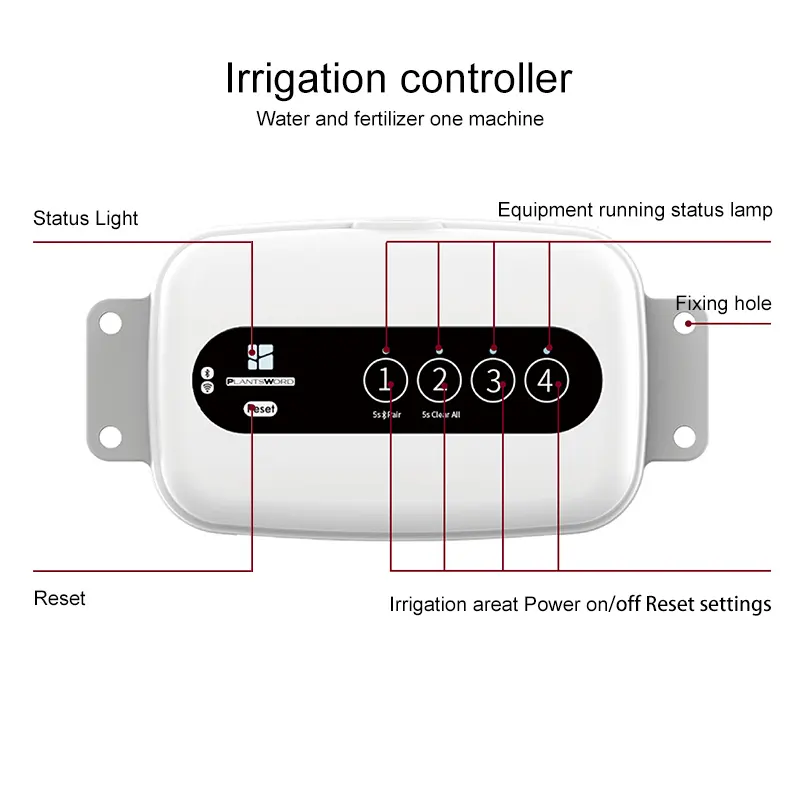 1 valve intelligent watering controller drip irrigation system WiFi mobile timing garden lawn automatic irrigation system