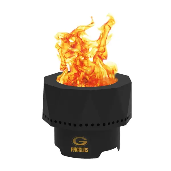 Blue Sky Ridge Green Bay Packers Smokeless Fire Pit