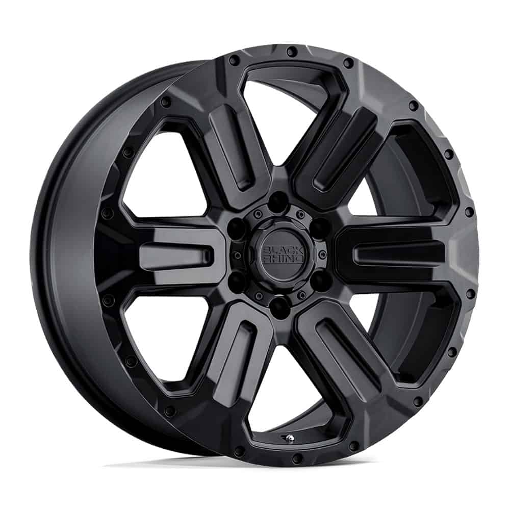 Black Rhino BLWKA 20X9 6X5.5 M-BLK 12MM