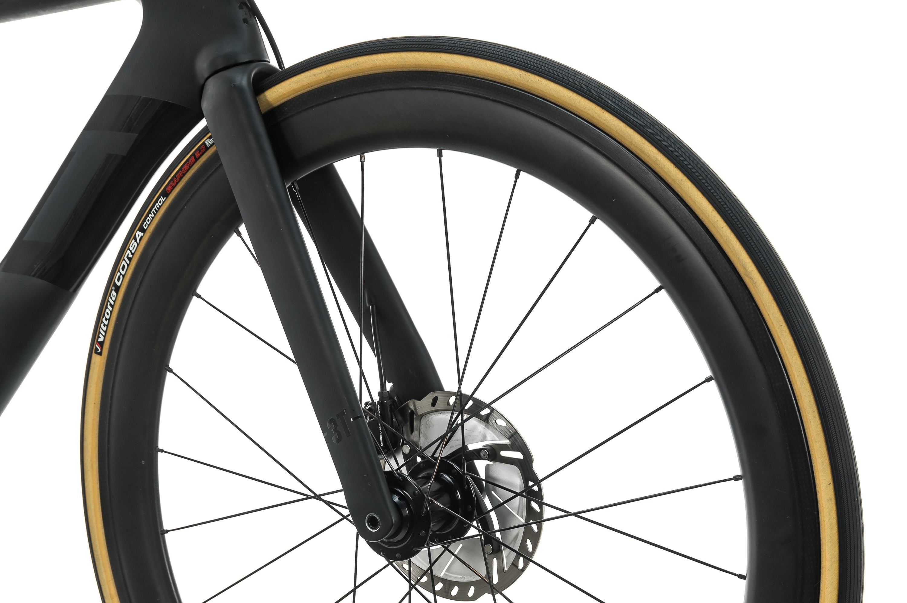 3T Strada Due Team Stealth Road Bike - 2020, X-Small