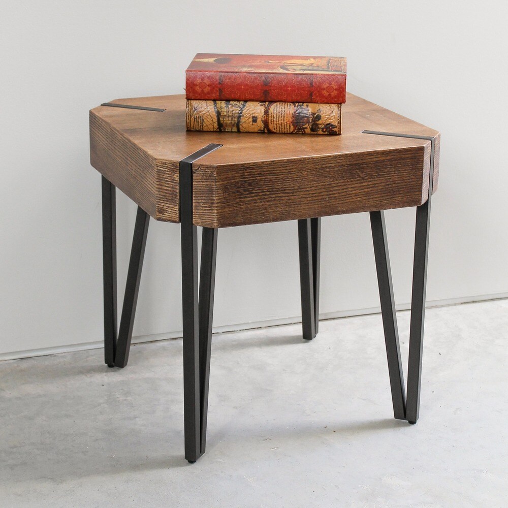 Hamburg Contemporary End Table (Multiple Finishes)