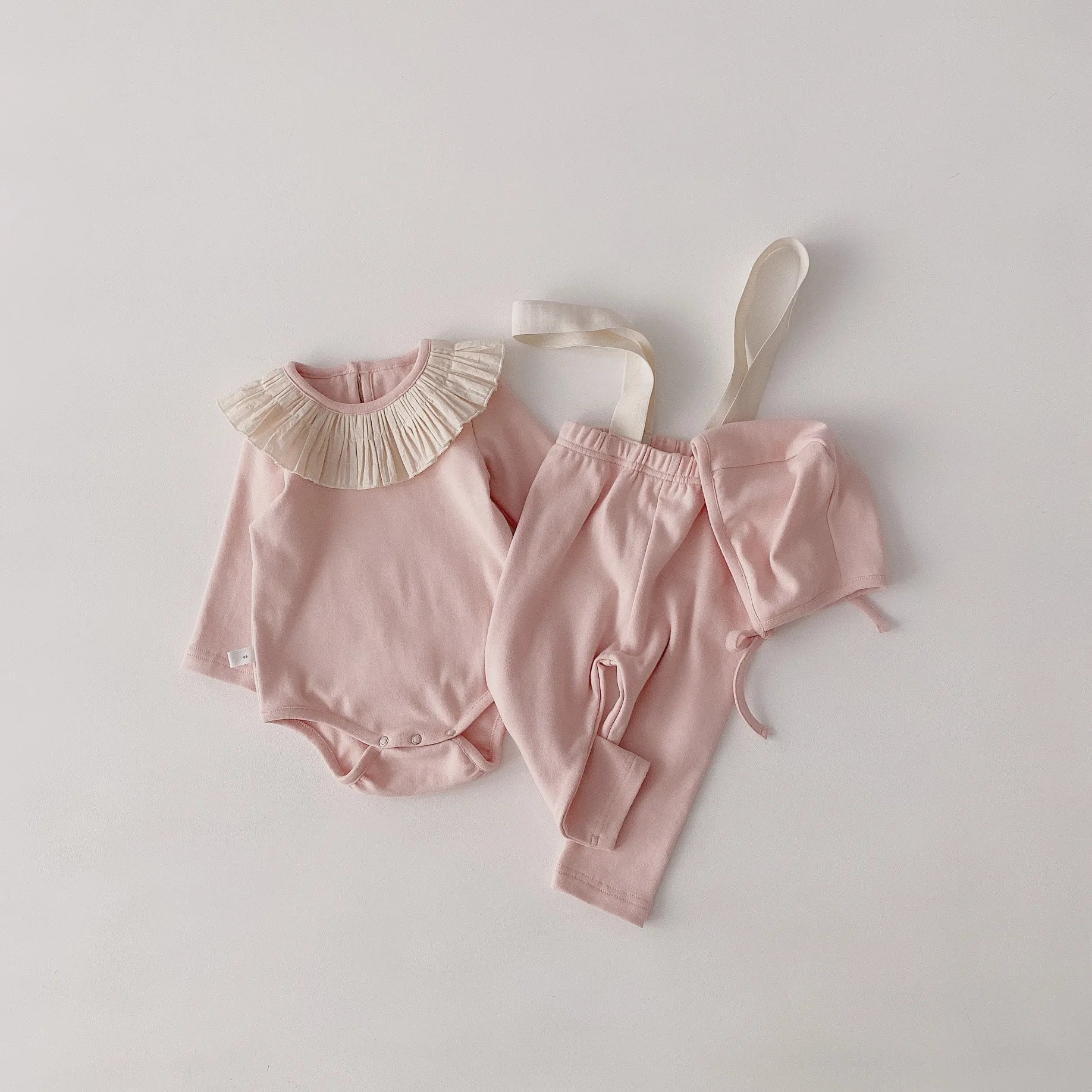 2024 New Baby Girl Clothes Set Bodysuit + Pants Cotton Toddler Outfits Kids Overalls Set Children Boys Clothing Set