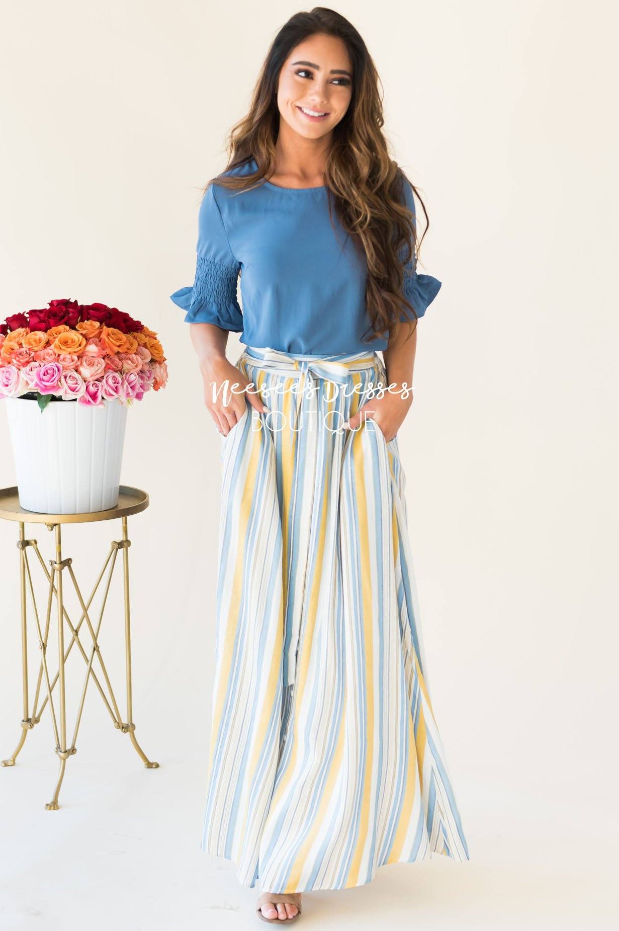 Charmed and Classy Maxi Skirt