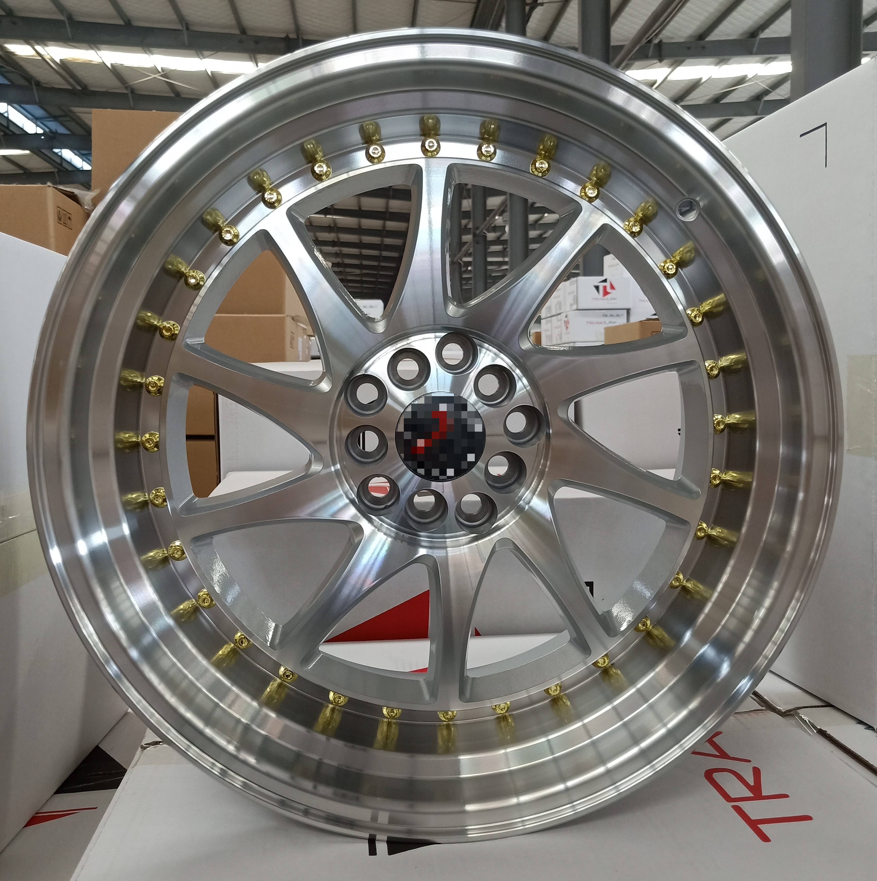 factory wholesale pcd5X100 114.3 offroad casting passenger alloy wheel Car tires rims17 inch 18 inch 5 holes SUV aluminum wheels