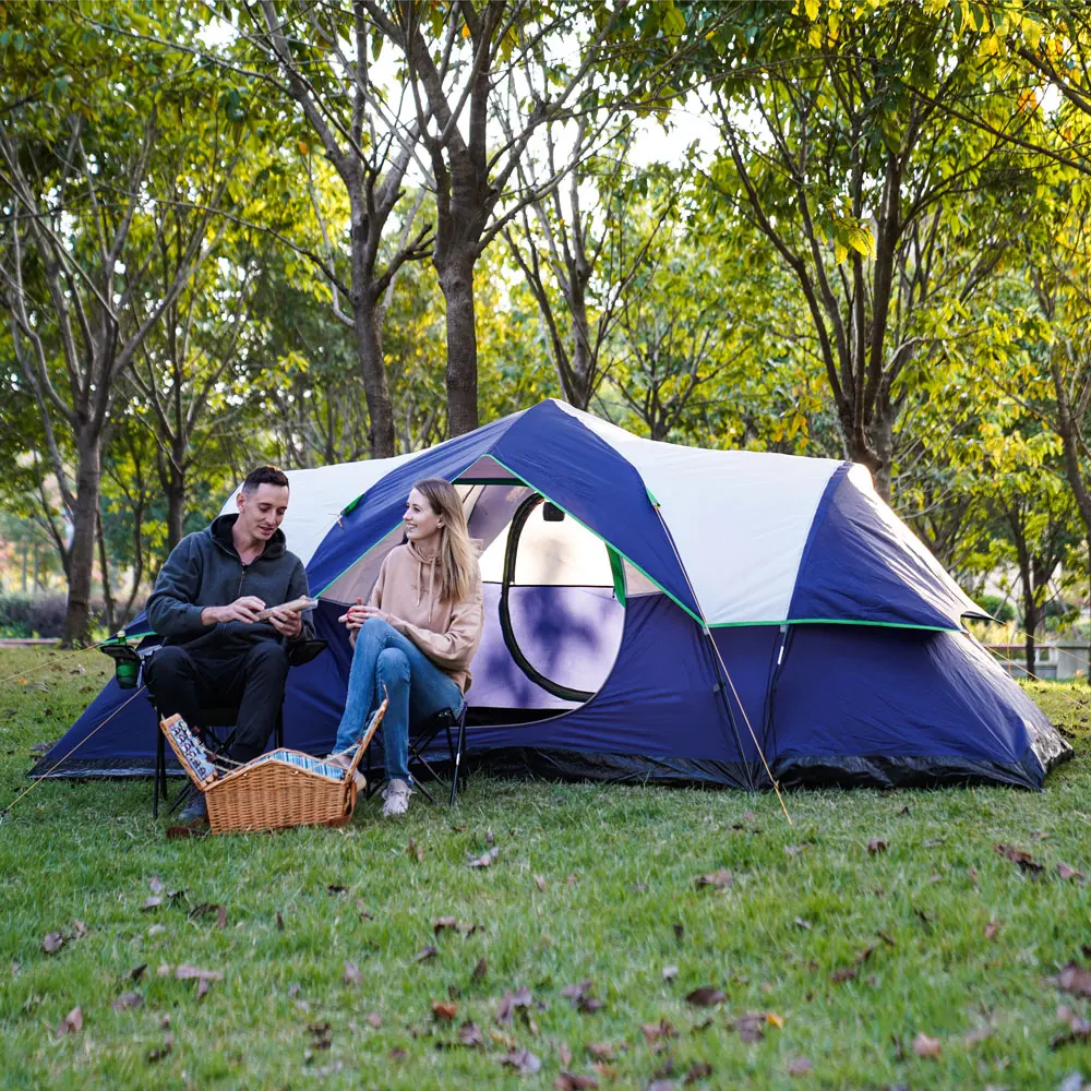 China Manufacture Wholesale Cheap Dome Waterproof 4 6 Person Family Outdoor Camping Tents