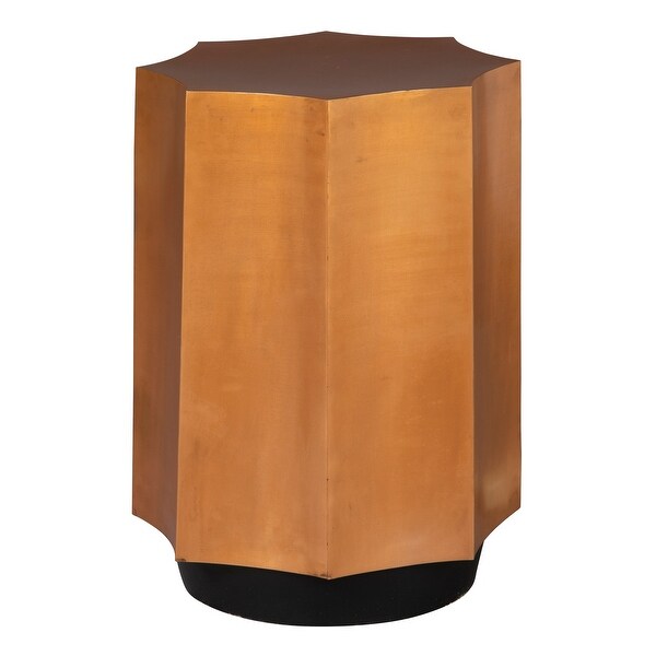 Hekman Accents Fluted Column Side Table