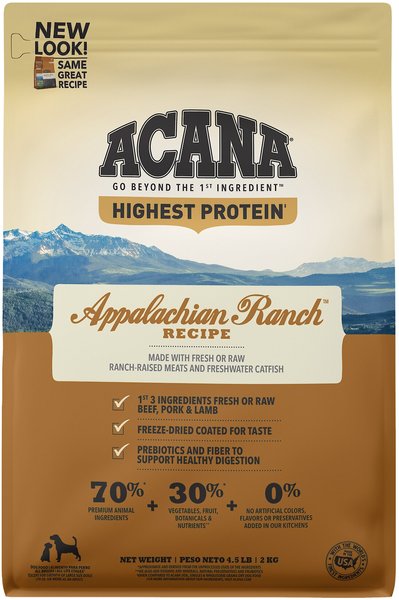 ACANA Appalachian Ranch Grain-Free Dry Dog Food