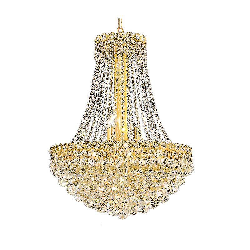 Phube Lighting French Empire Gold Crystal Chandelier Chrome Chandeliers Lighting Modern Chandeliers Light