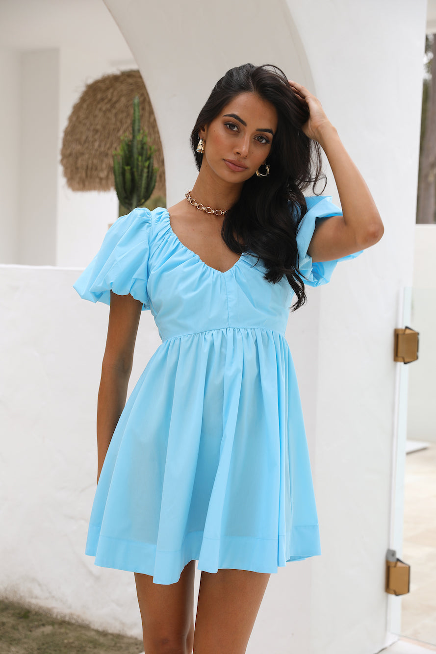 Vanilla Sweetie Dress Blue