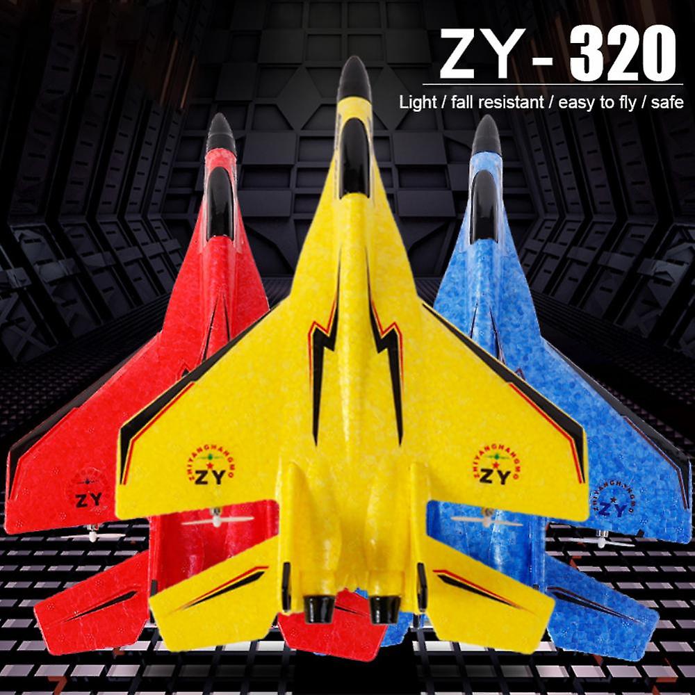 2.4g Remote Control Glider Rc Plane Kids Boys Gift Mig 320 Rc Airplanes Luminous Toy Model