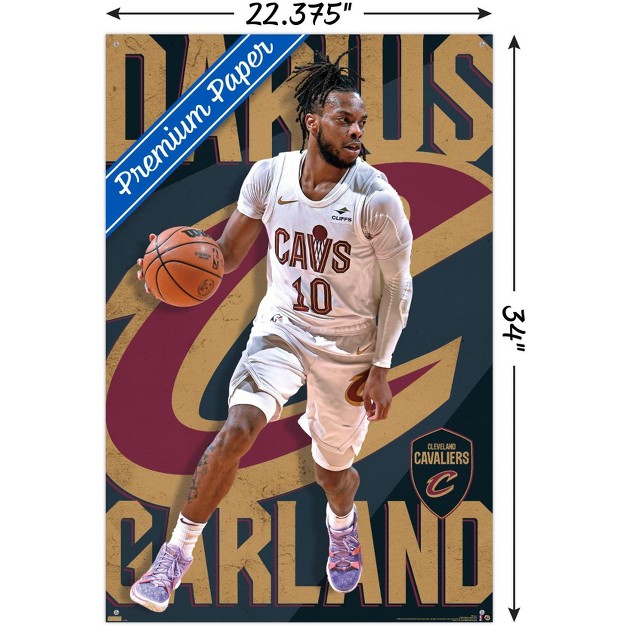 Trends International Nba Cleveland Cavaliers Darius Garland 23 Unframed Wall Poster Prints