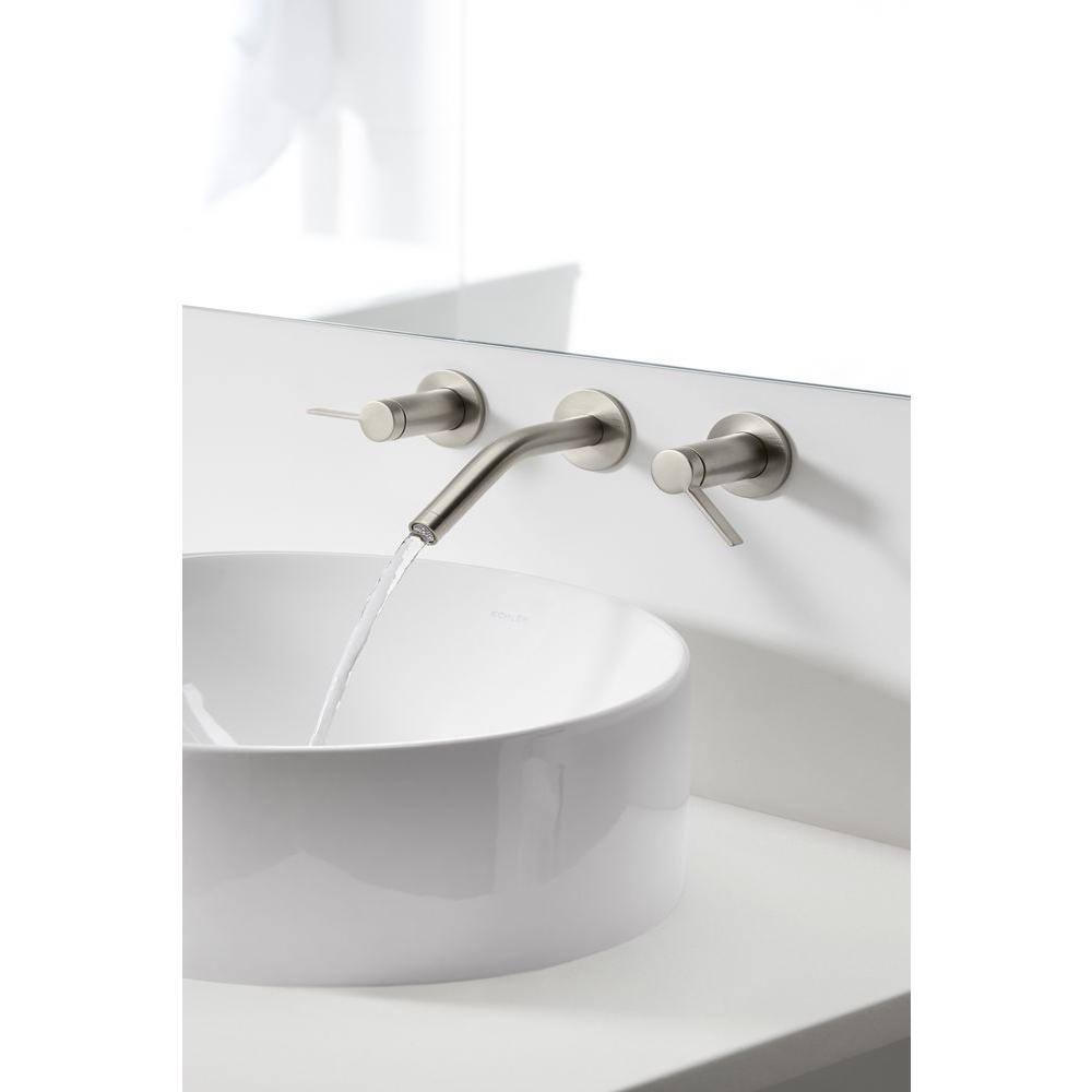 KOHLER Vox Round Above Counter Vitreous China Bathroom Sink in White with Overflow Drain K-14800-0