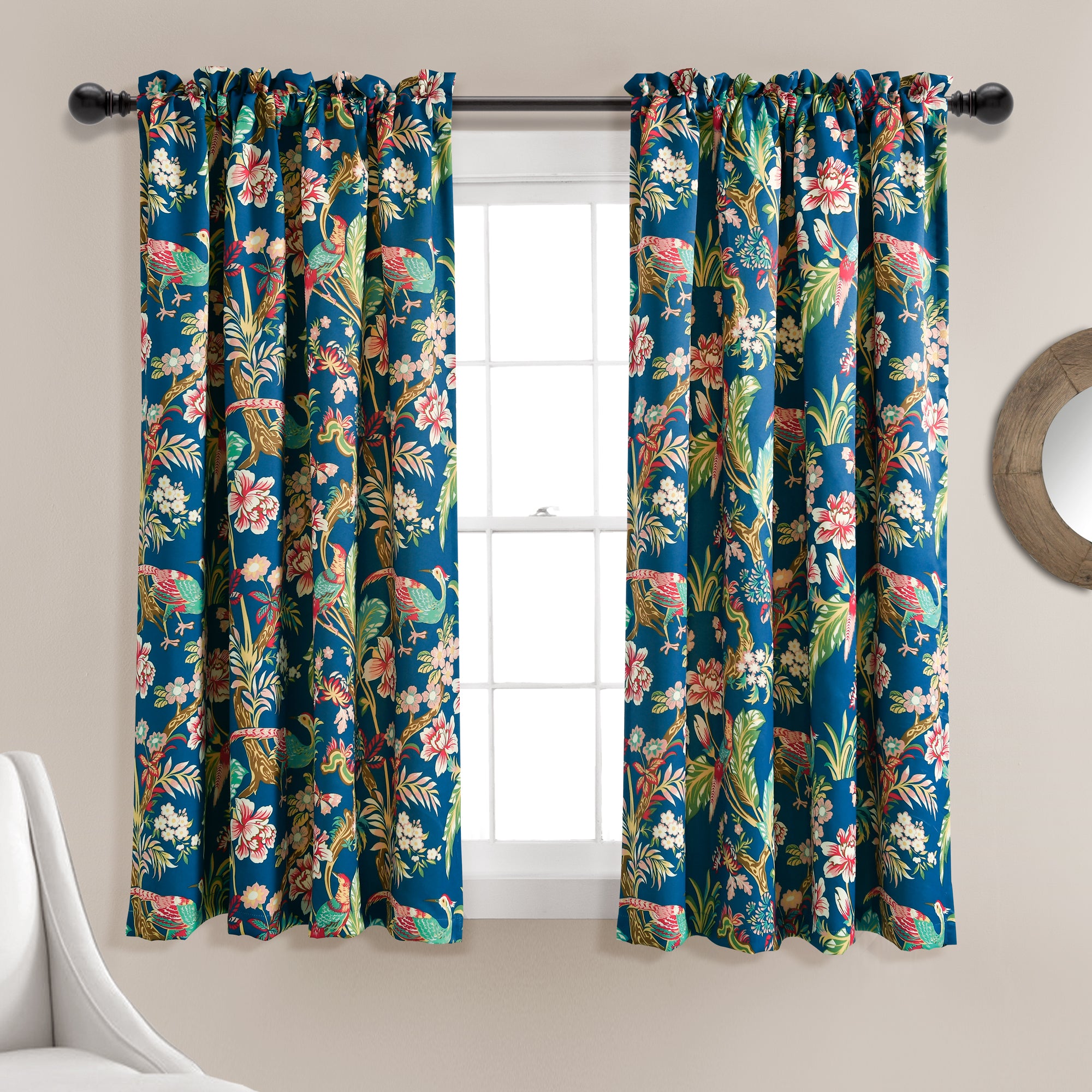 Dolores Light Filtering Window Curtain Set