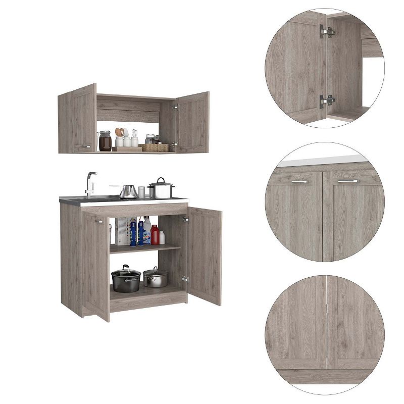 Perseus CabinetSet， Two Parts Set