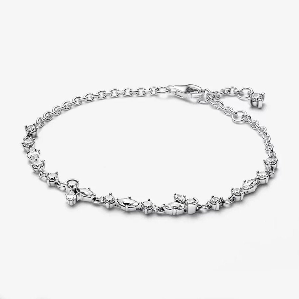 PANDORA  Sparkling Herbarium Cluster Chain Bracelet