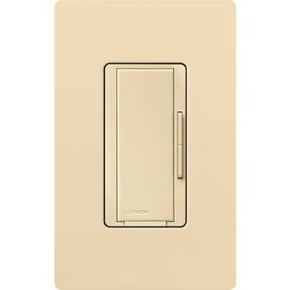 Lutron Maestro Companion Multi-Location Dimmer Switch Only for Use with Maestro LED+ Dimmer Ivory (MA-R-IV) MA-R-IV