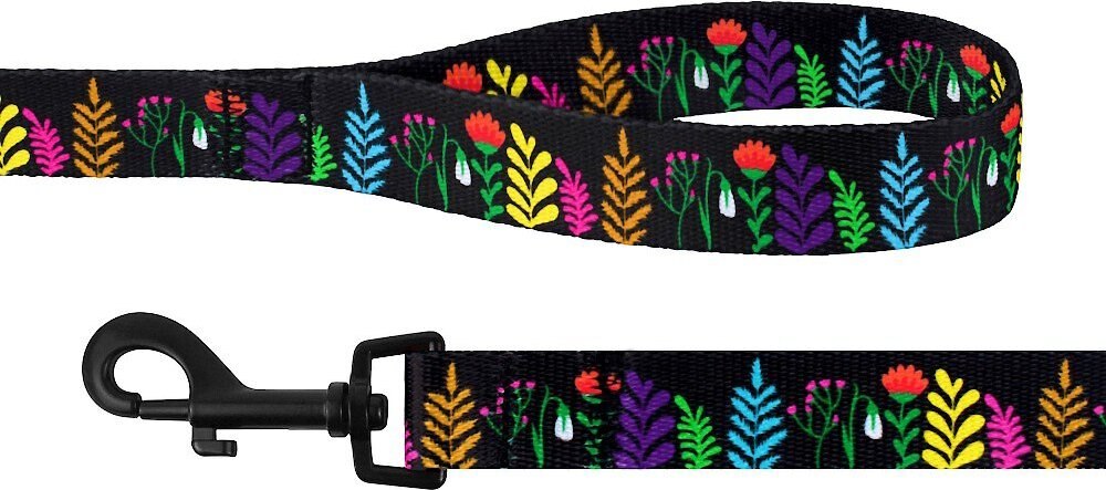 CollarDirect Floral Pattern Nylon Dog Leash