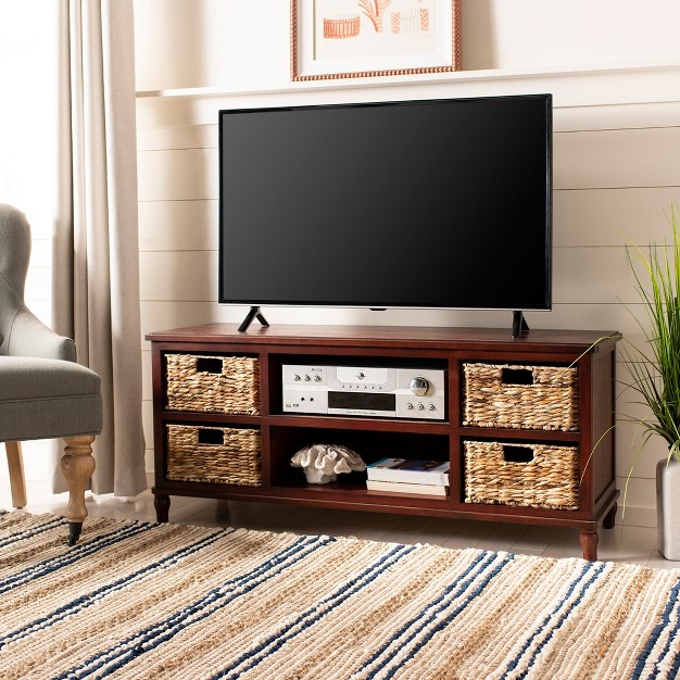 Rooney Entertainment Tv Stand Unit Safavieh