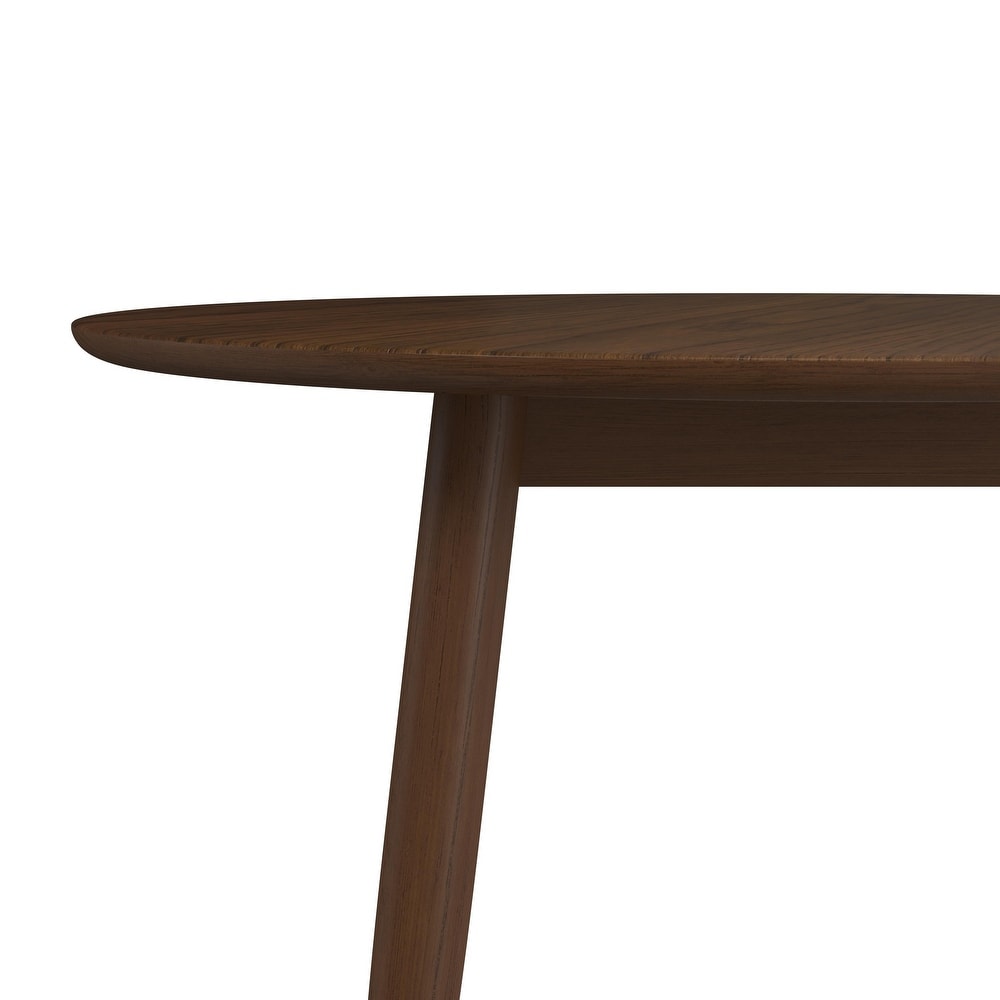 Hillsdale San Marino Round Wood Dining Table  Chestnut   42\