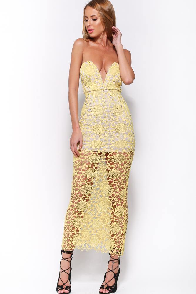 Ladyhawke Maxi Dress Yellow