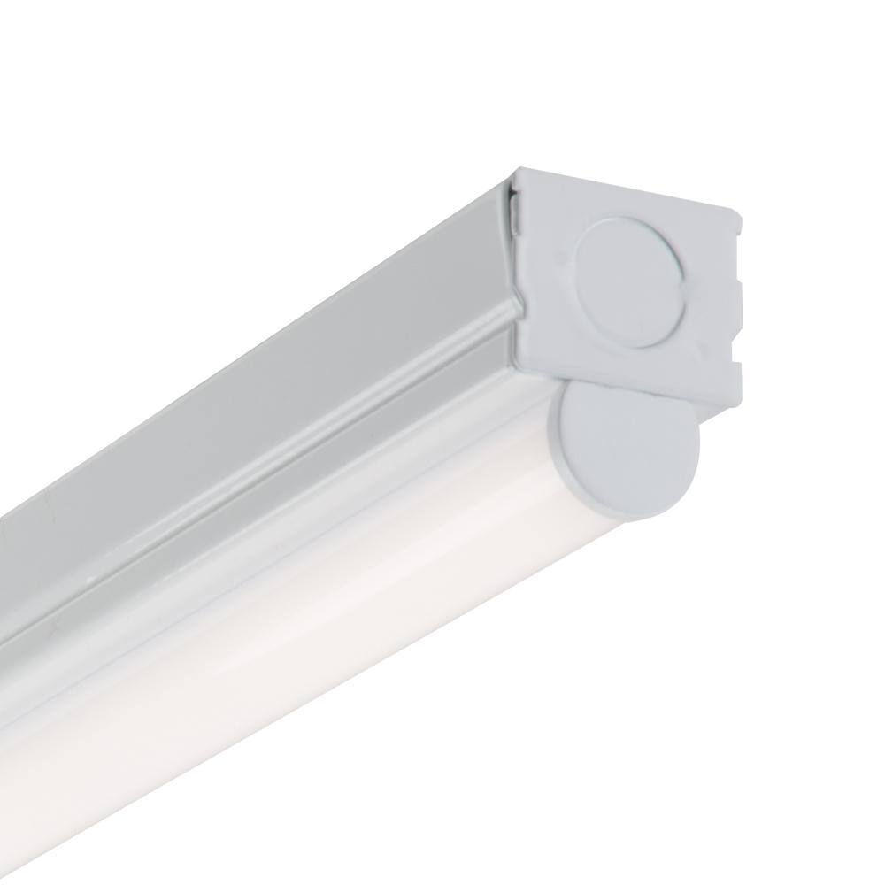 Metalux 2 ft. 16-Watt Equivalent Integrated LED White Finish Strip Light Fixture 4000K 1150 Lumens 2ST1L1040R