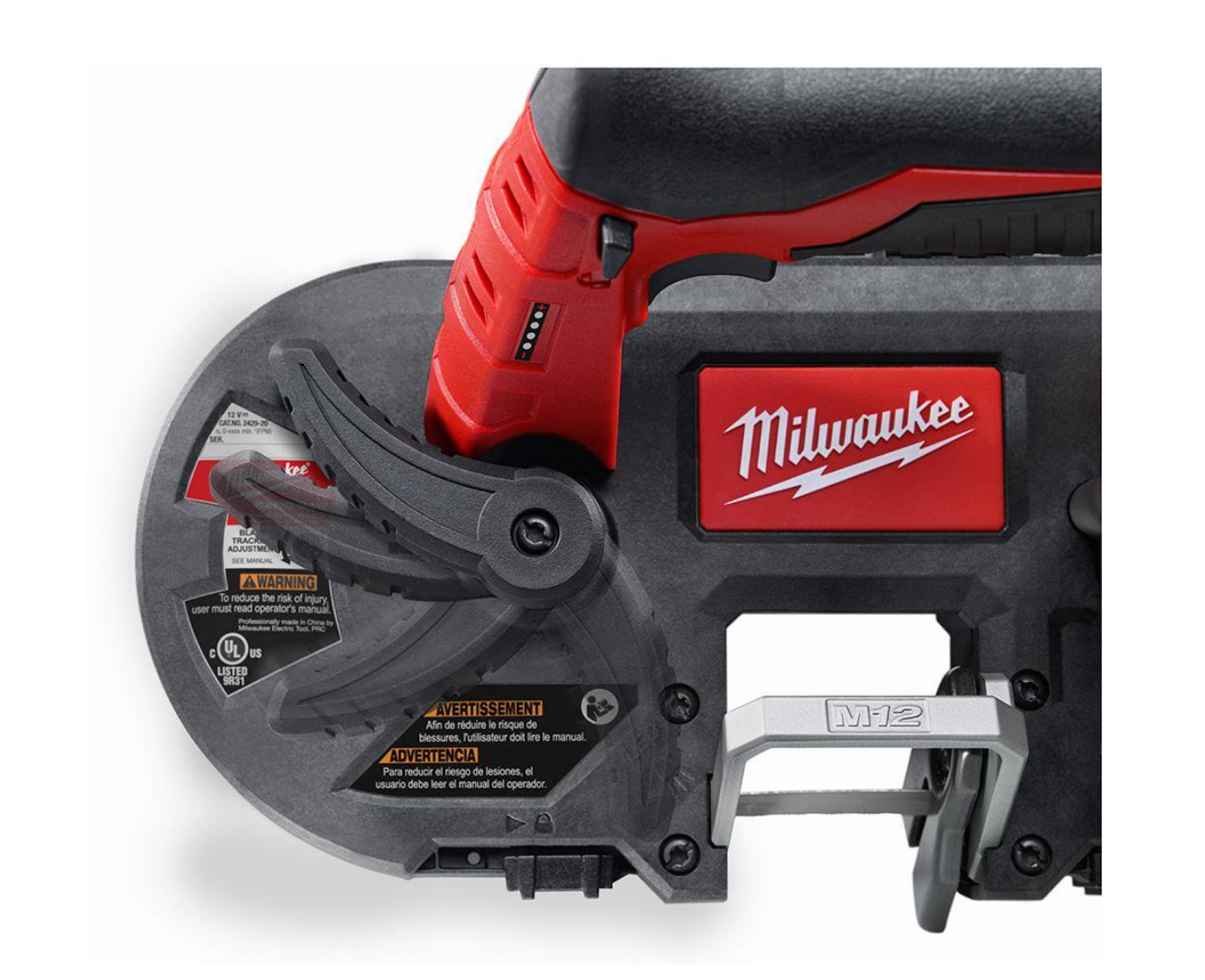 Milwaukee 2429-21XC-48-11-2460 M12 12-Volt Lithium-Ion Cordless Sub-Compact Band Saw XC Kit W/ 6.0Ah Battery