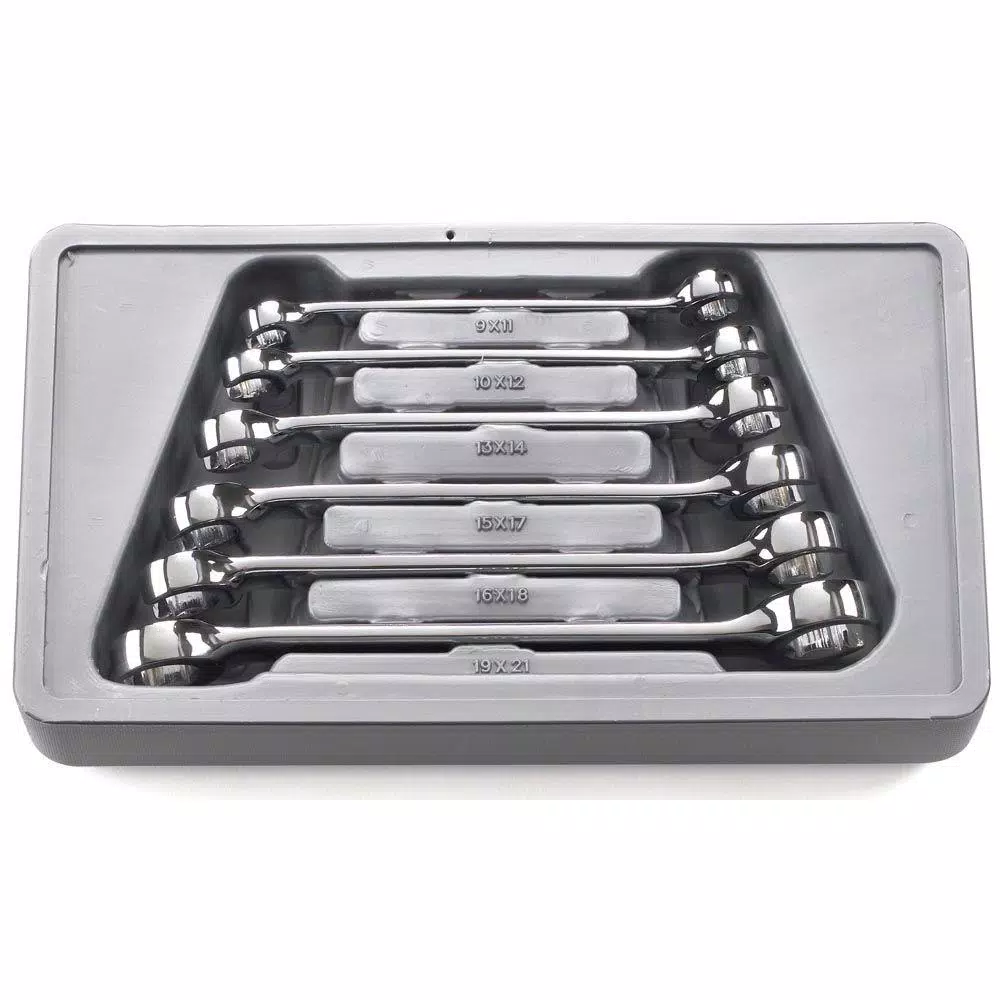 GEARWRENCH Metric Flare Nut Wrench Set (6-Piece) and#8211; XDC Depot