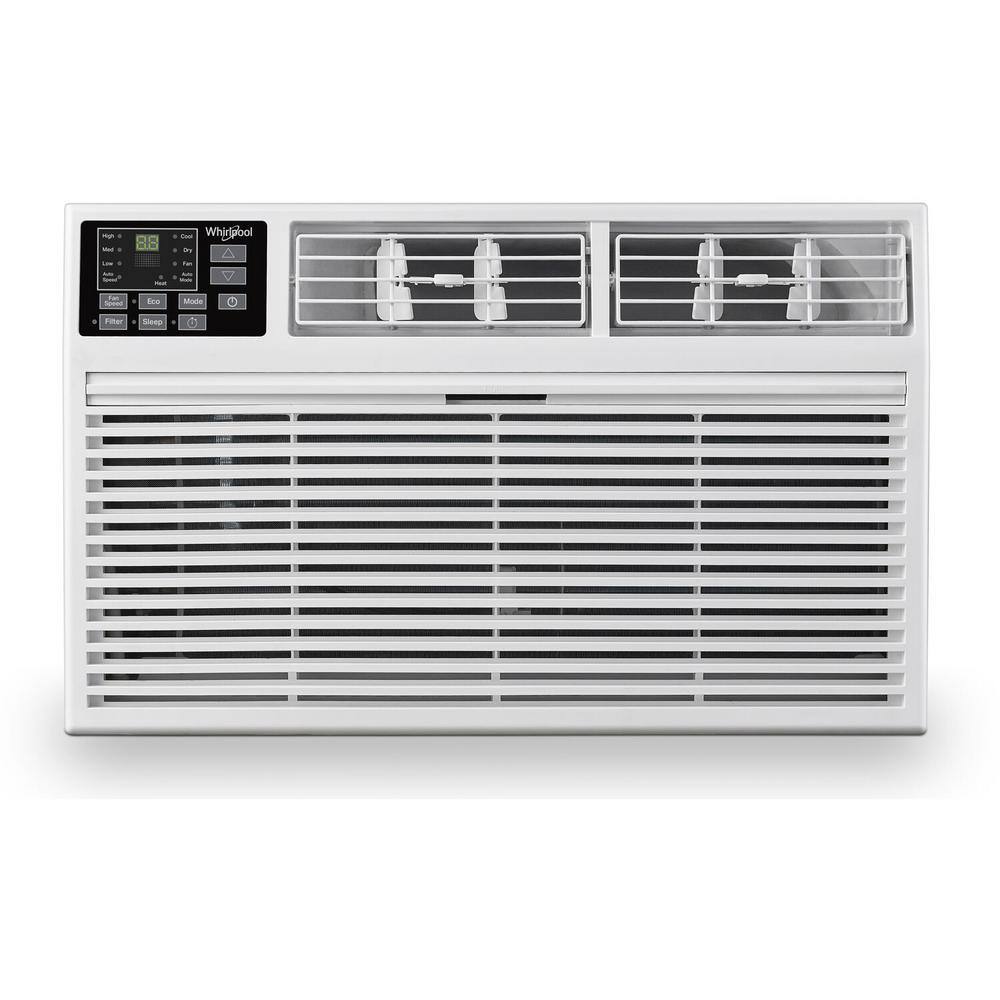 Whirlpool 12000 BTU 230V Through-the-Wall AC and Heater wRemote Control CoolsHeats Rooms up to 550 Sq. ft Digital Display Timer WHAT121-HAW