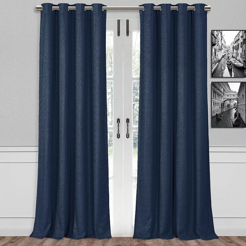 B. Smith Baldwin Linen Total Blackout Window Curtain Panel