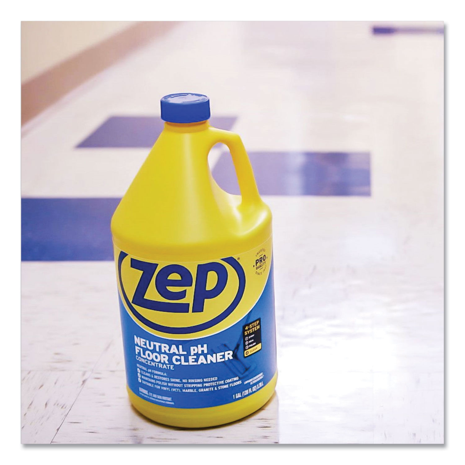 Neutral Floor Cleaner by Zep Commercialandreg; ZPEZUNEUT128EA