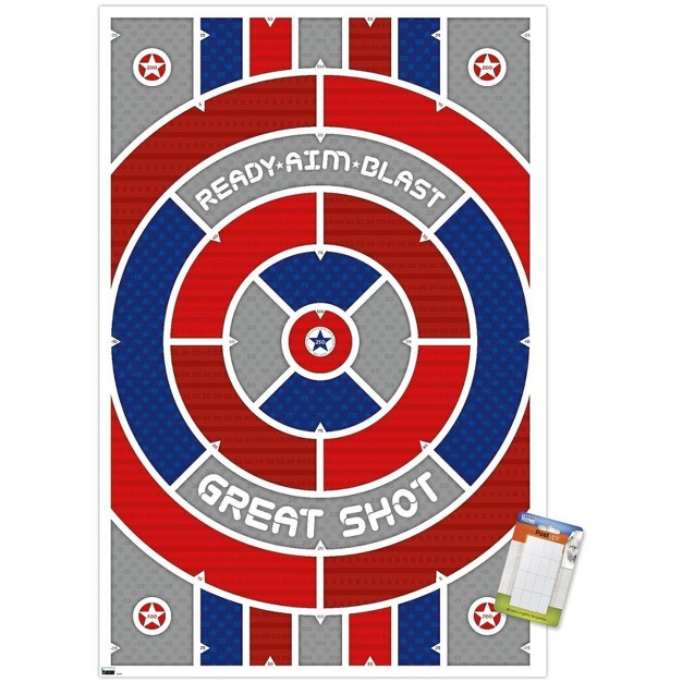 Trends International Toy Gun Target Unframed Wall Poster Prints