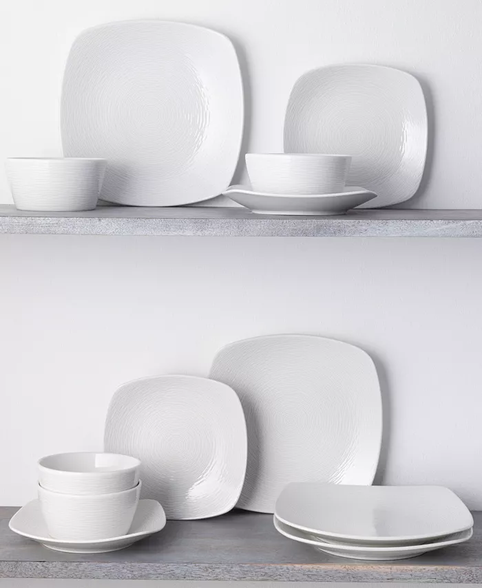 Noritake Colorscapes Swirl Square Dinnerware Collection