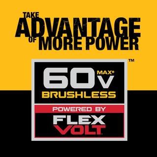 DW 60V MAX 16 in. Brushless Battery Powered Chainsaw Kit with (1) FLEXVOLT 2Ah Battery Charger  Case DCCS670T1W6KBOX