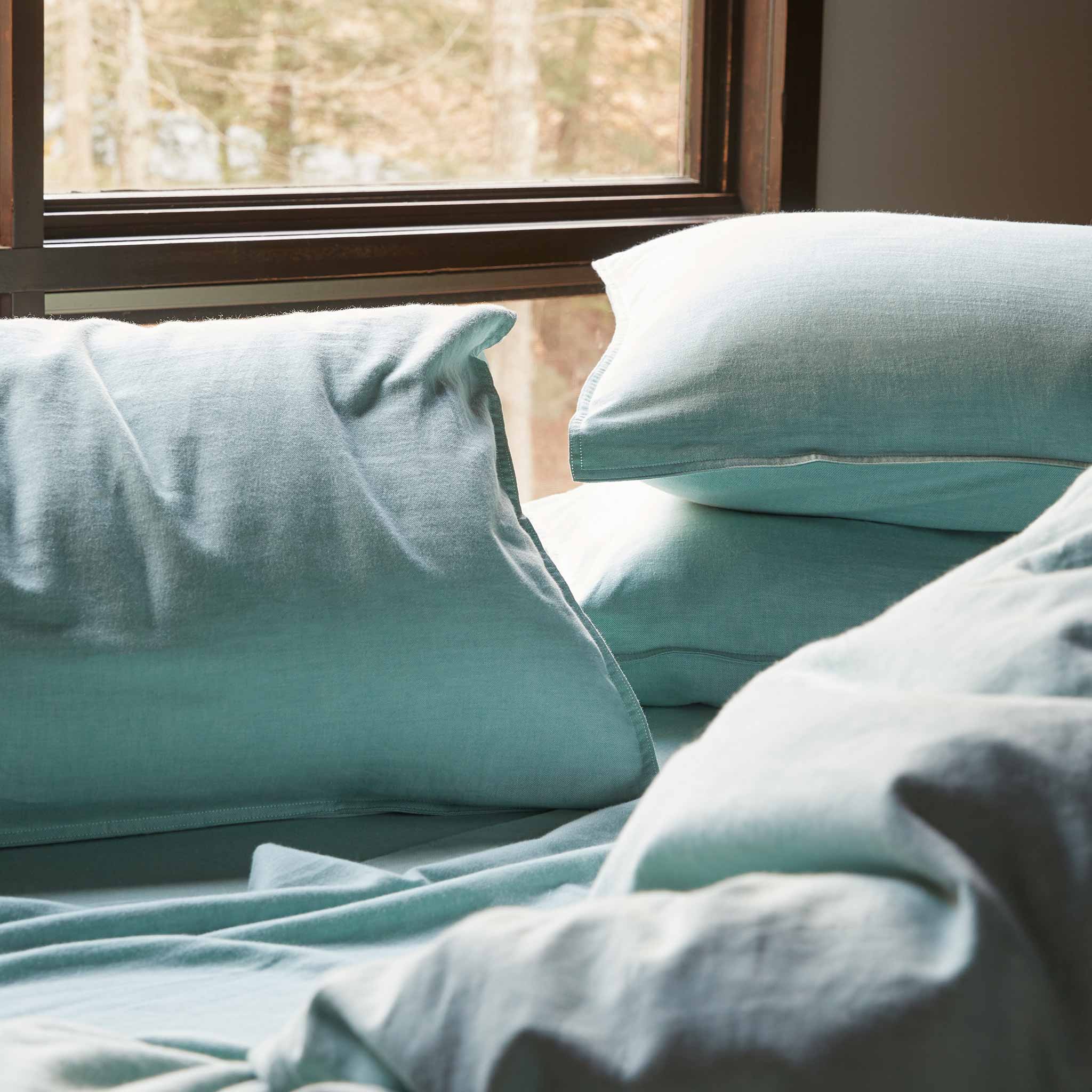 Heathered Cashmere Pillowcases