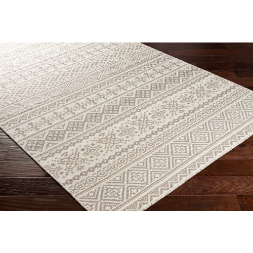 Mardin Contemporary Wool Grey Rug