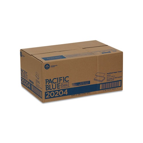 Georgia Pacific Blue Basic Folded Paper Towel  GPC20204