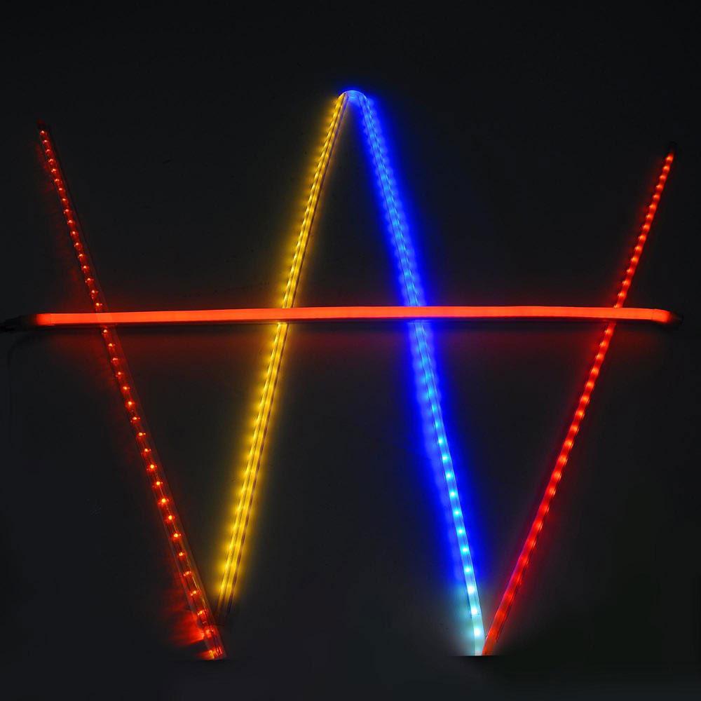 DELight 5x 3 ft Neon Rope Light PVC Channel Mounting Holder