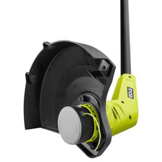 RYOBI 40V Cordless Battery String Trimmer  Jet Fan Blower w LINK Wall Storage Kit - 4.0 Ah Battery and Charger Included RY40930-ST