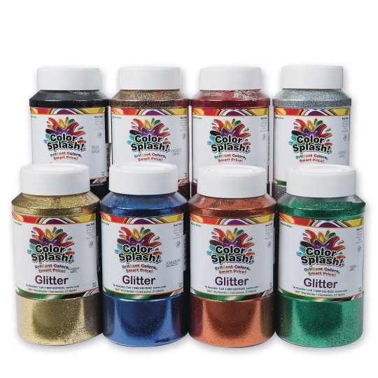 8 lb Color Splash! Glitter Assortment