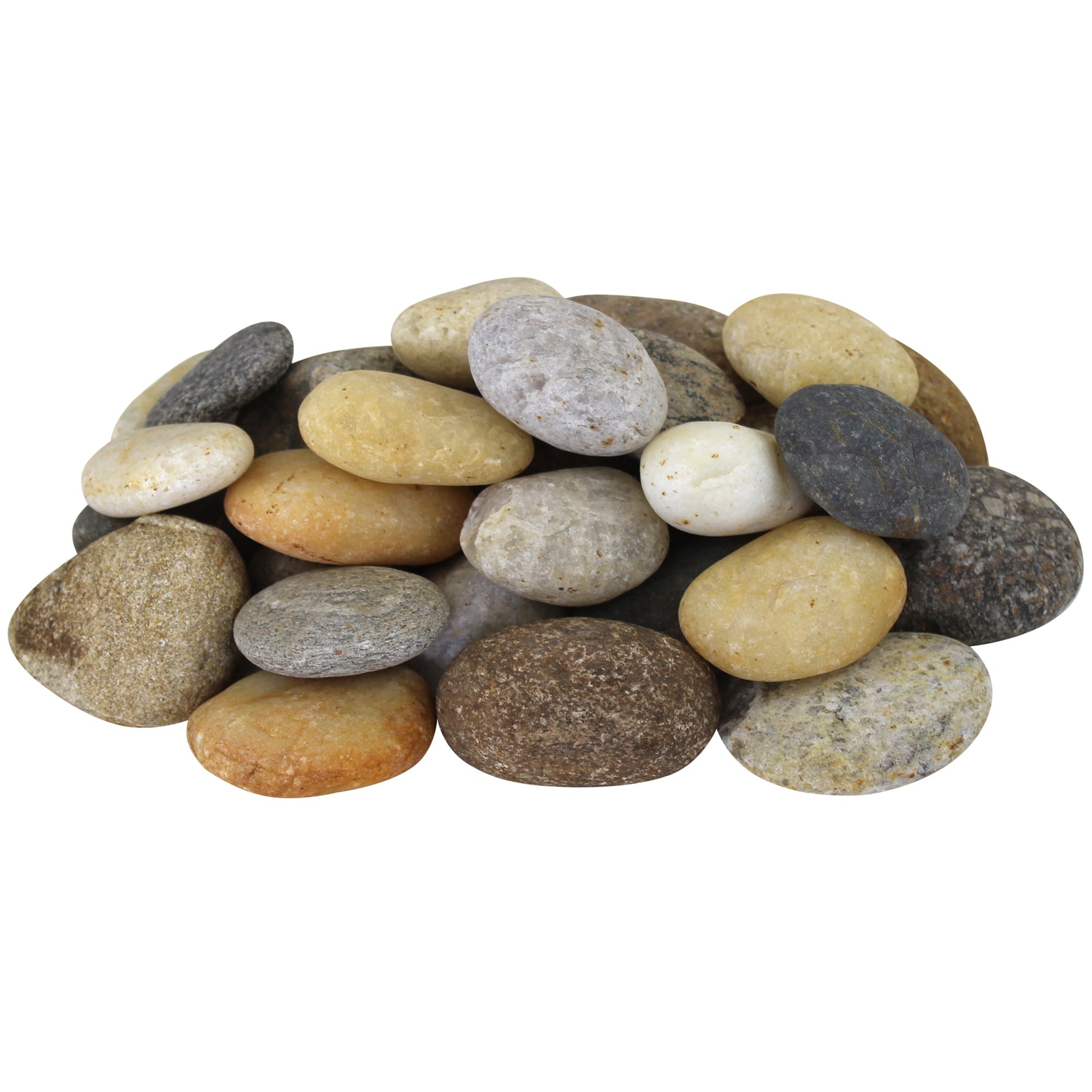 Rainforest, Outdoor Decorative Stone, River Pebbles, Mixed 1-3