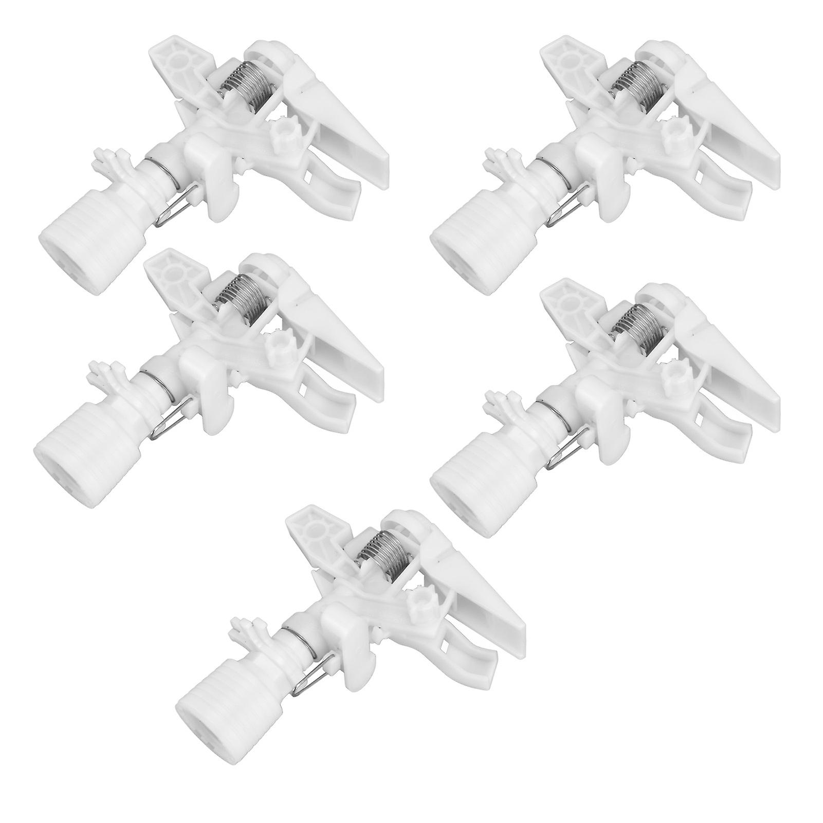 5pcs Rocker Irrigation Sprinkler G3/4 Female Thread Controllable Angle 360 Rocker Sprinkler For Gardening Irrigation