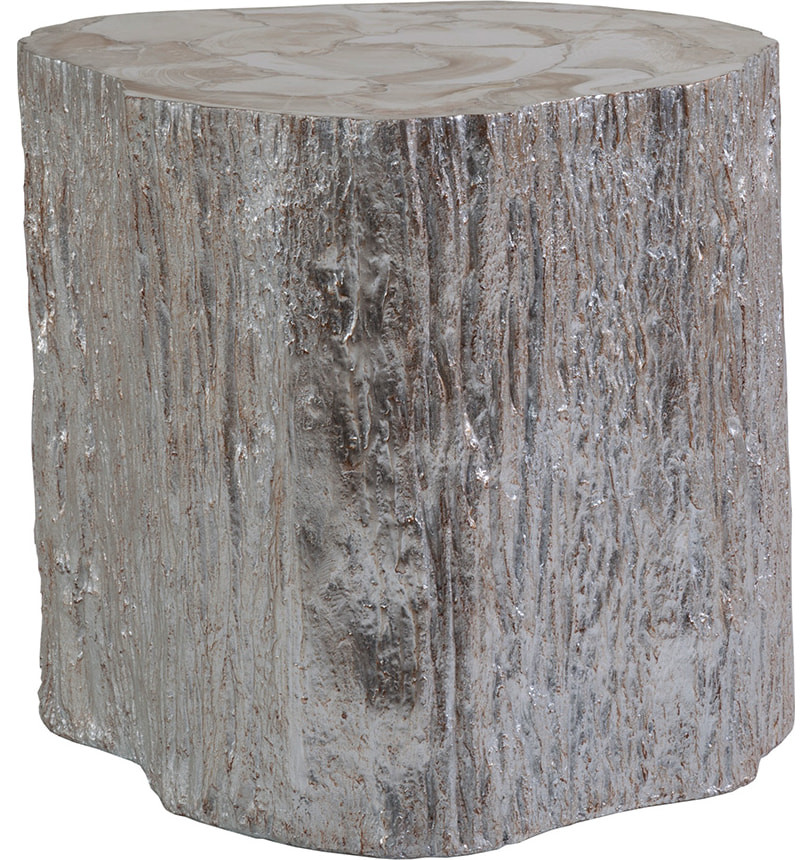 Trunk Segment Side Table   Rustic   Side Tables And End Tables   by HedgeApple  Houzz