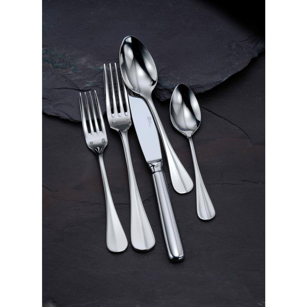 Oneida Scarlatti 1810 Stainless Steel Oval Bowl SoupDessert Spoons (Set of 12) T018SDEF