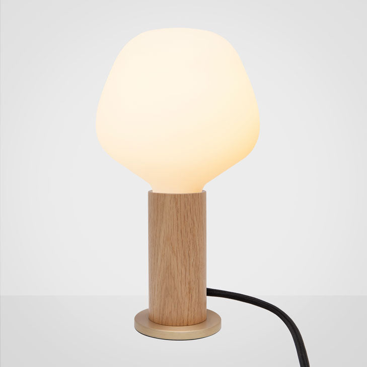 Knuckle Table Lamp Oak