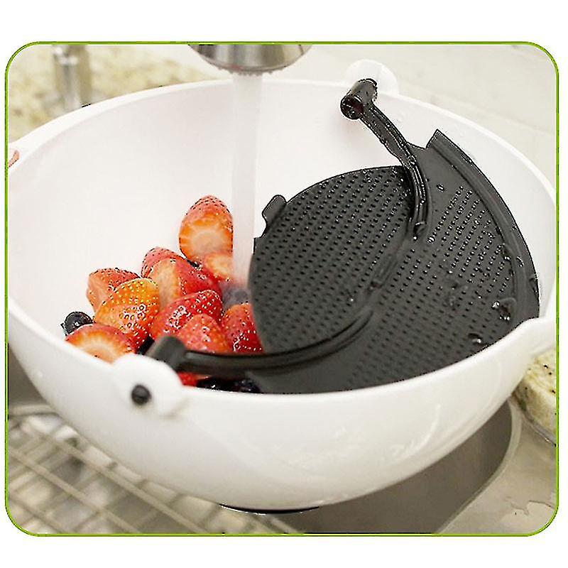 Multi-purpose Mixing Bowl Washing Bowl Fruit Vegetable Pp Rotatable Colander Accessories Organizer Home Strainer