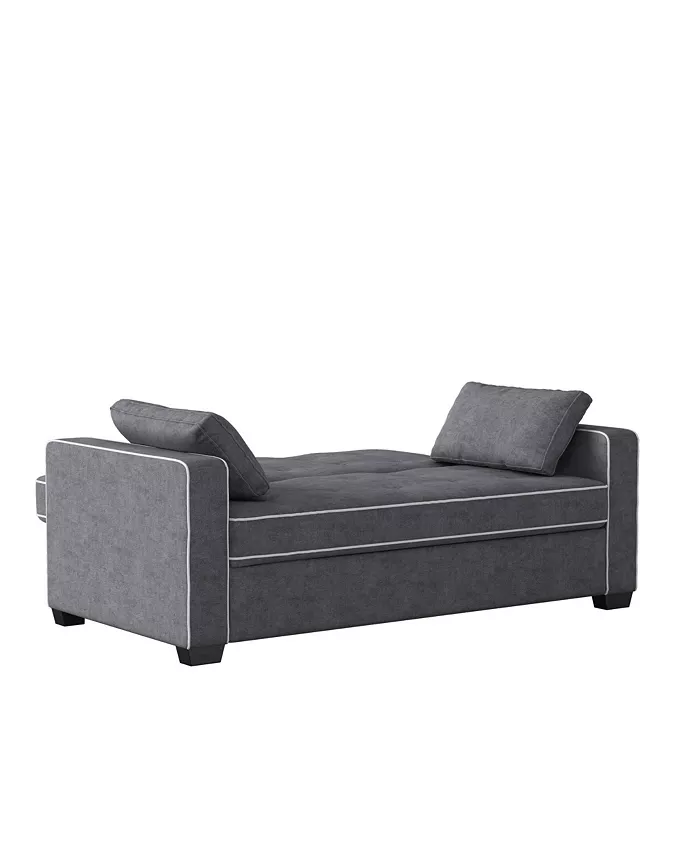 Serta Augustus Full Size Convertible Sofa