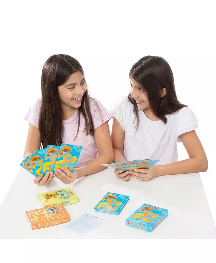 Melissa and Doug Melissa and Doug Classic Card Games Set - Old Maid  Go Fish  Rummy