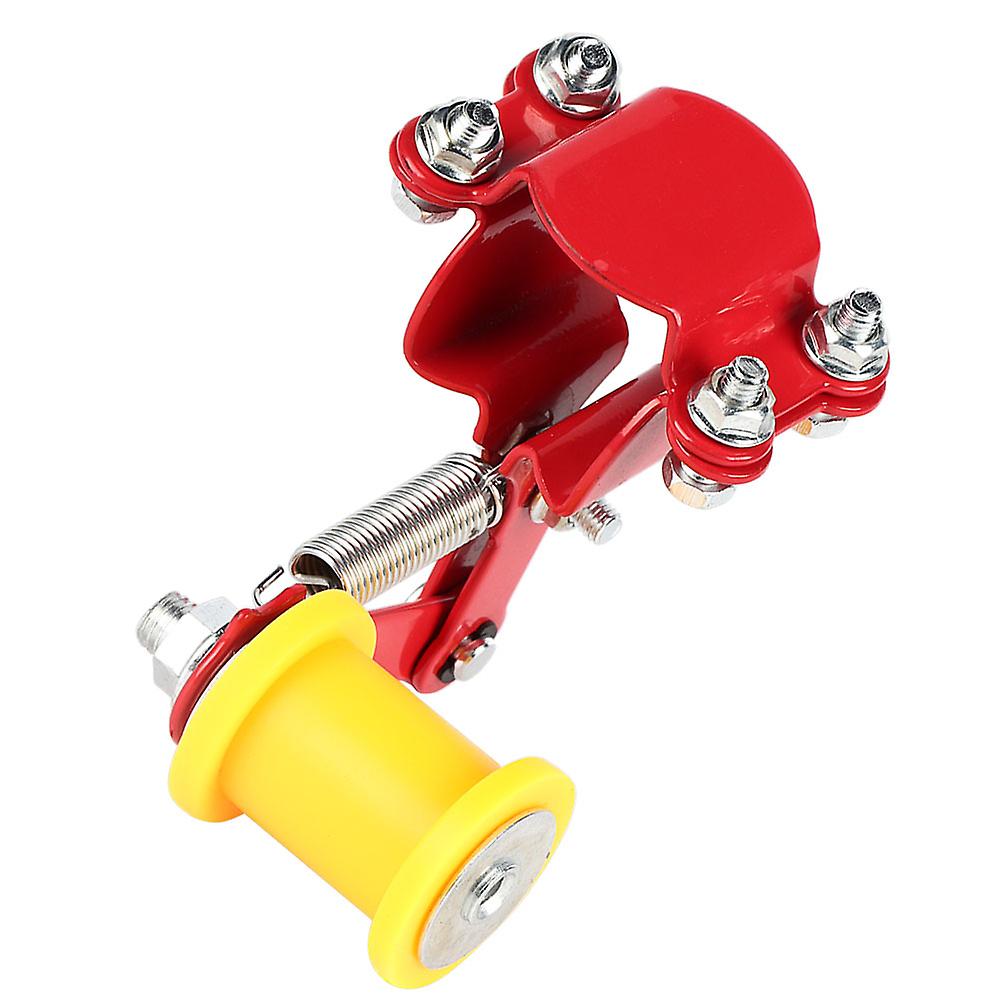 Adjuster Chain Tensioner Bolt On Roller Motorcycle Modified Accessories Universal Tool Red